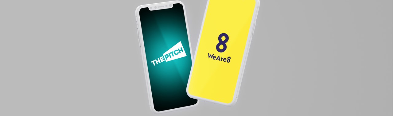 Who are WeAre8 and what is The Pitch?