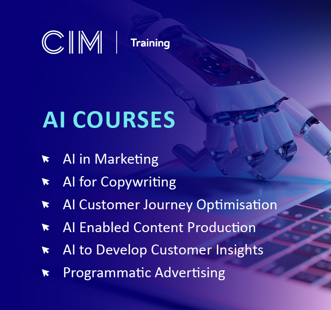 Marketing Qualifications, Training and Membership CIM