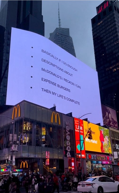 Image of a billboard
